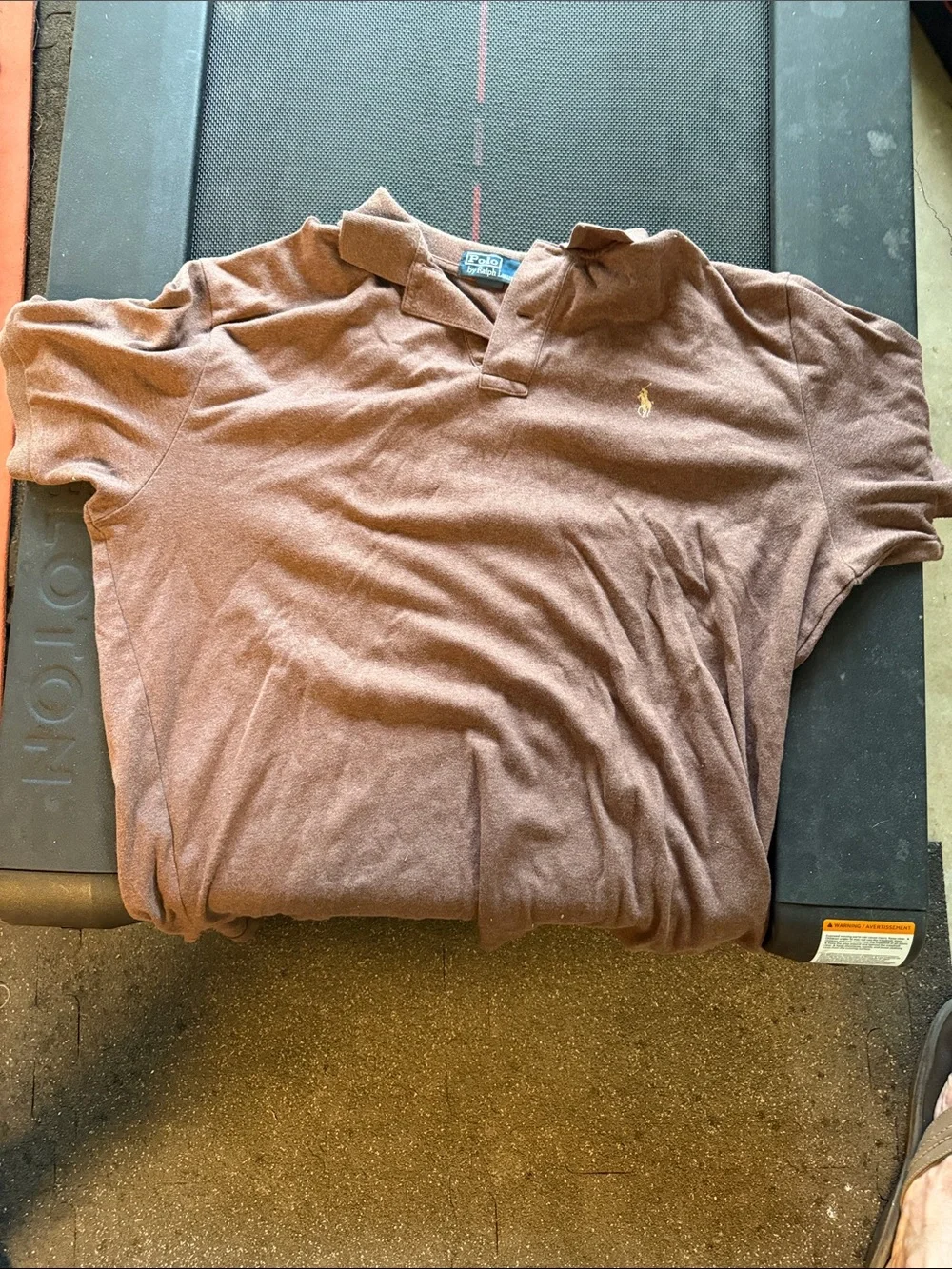 Ralph Lauren Polo Shirt in Dusty Brown